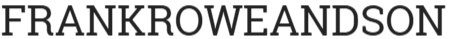 Frankroweandson Shop