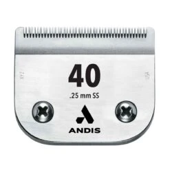 Andis UltraEdge Blades 10 Andis UltraEdge Blades -Frankroweandson Shop ad64076 ultraedge blade size 40ss straight 1