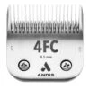 Andis UltraEdge Blade 4FC Finish Blade 3/8In Cut -Frankroweandson Shop ad64123 ultraedge blade size 4fc straight front 1