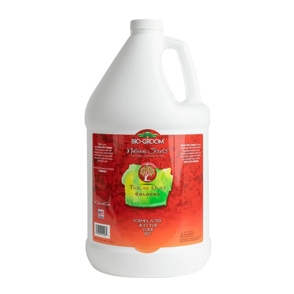 Bio-Groom Natural Scent Tuscan Olive Cologne Gal 3 Bio-Groom Natural Scent Tuscan Olive Cologne Gal