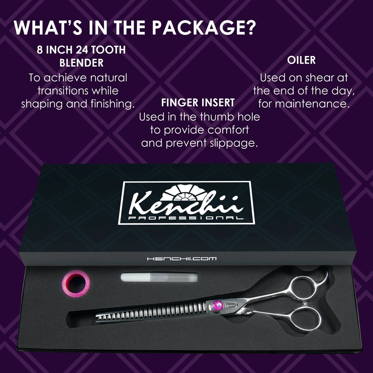 Kenchii Scorpion 24 Tooth Blending Shear 5 Kenchii Scorpion 24 Tooth Blending Shear - Image 3