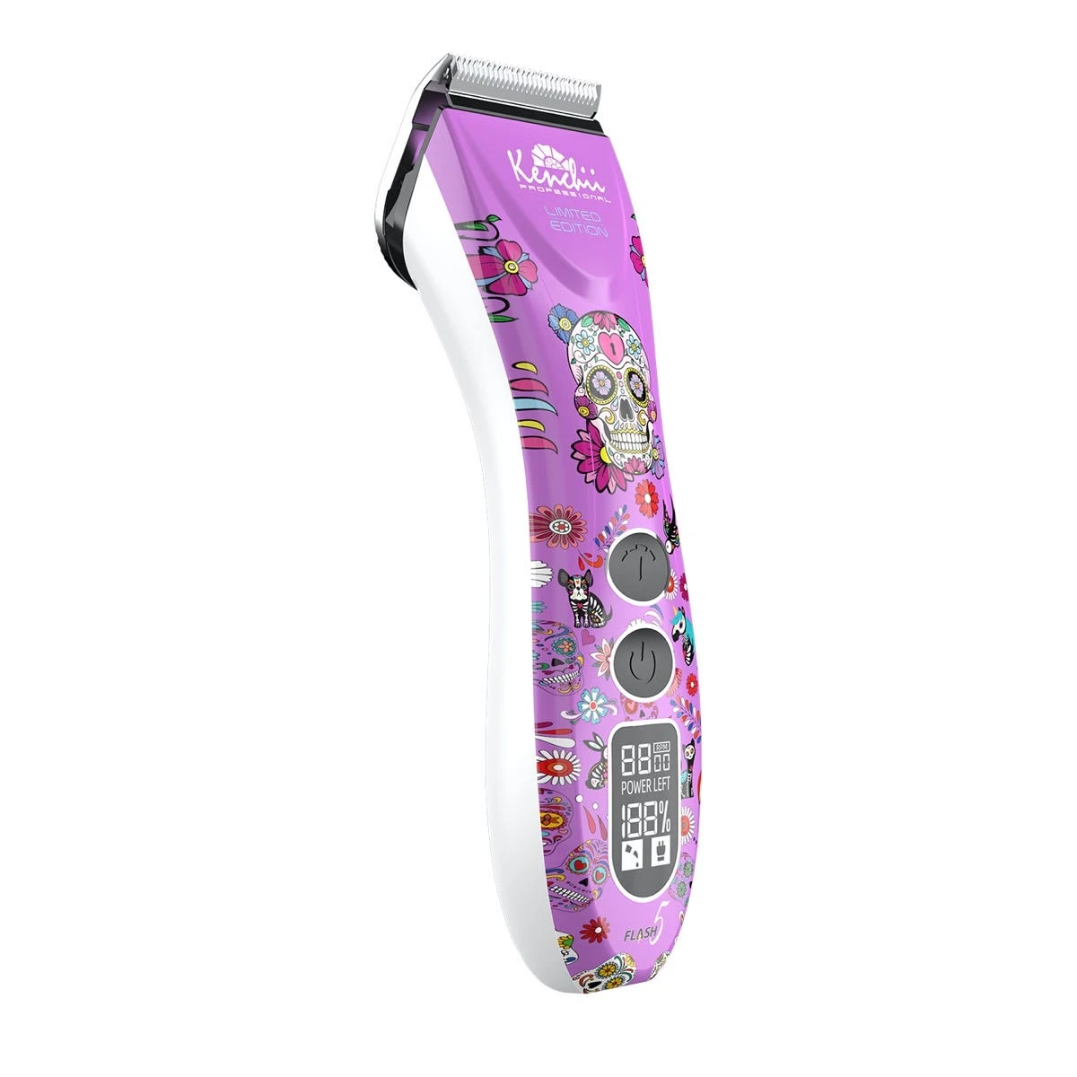 Kenchii Flash5 5-in-1 Digital Cordless Clipper Purple Dogs Edition 5 Kenchii Flash5 5-in-1 Digital Cordless Clipper Purple Dogs Edition - Image 3