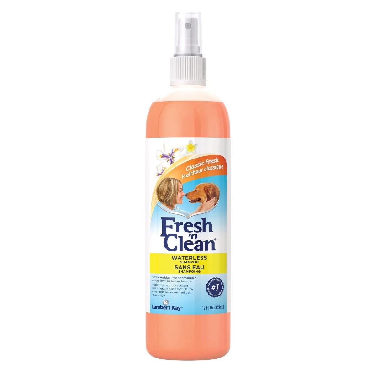 Fresh 'n Clean Waterless Classic Fresh Scent Shampoo 12oz 3 Fresh 'n Clean Waterless Classic Fresh Scent Shampoo 12oz