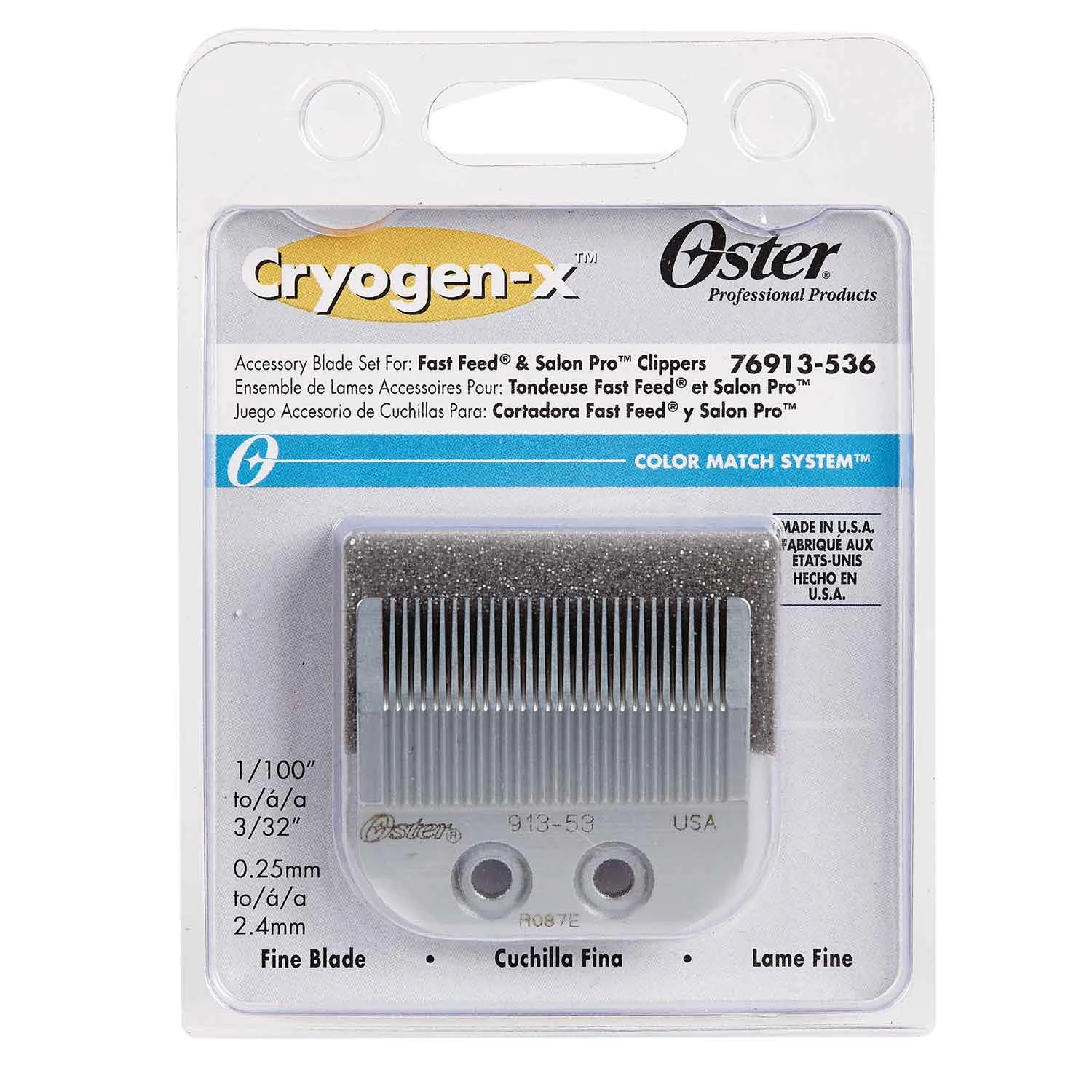 Oster® Oster Fine Blade For Adjustable Clippers 4 Oster® Oster Fine Blade For Adjustable Clippers - Image 2