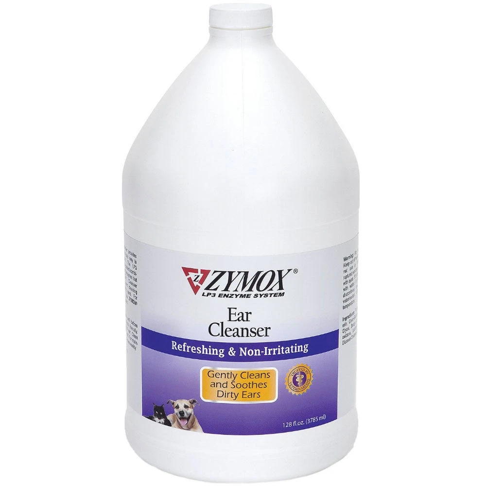 Zymox Ear Cleanser Gallon 2 Zymox Ear Cleanser Gallon