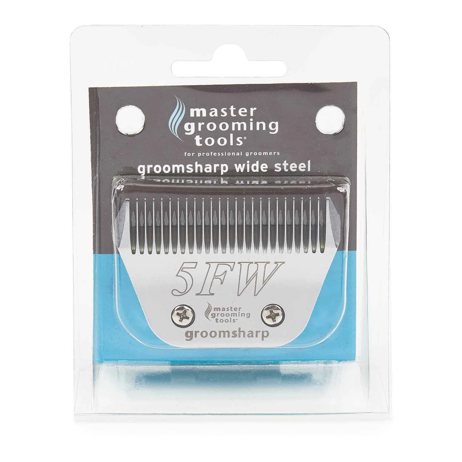Master Grooming Tools GroomSharp Steel Wide Blades 5FW 3 Master Grooming Tools GroomSharp Steel Wide Blades 5FW