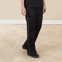 Top Performance Contrast Trim Draw String Grooming Pants Pants