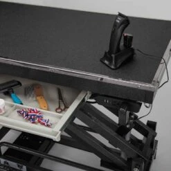Master Equipment Origin II Electric Grooming Table With Outlets -Frankroweandson Shop tp1516 grooming table 2021 003 1