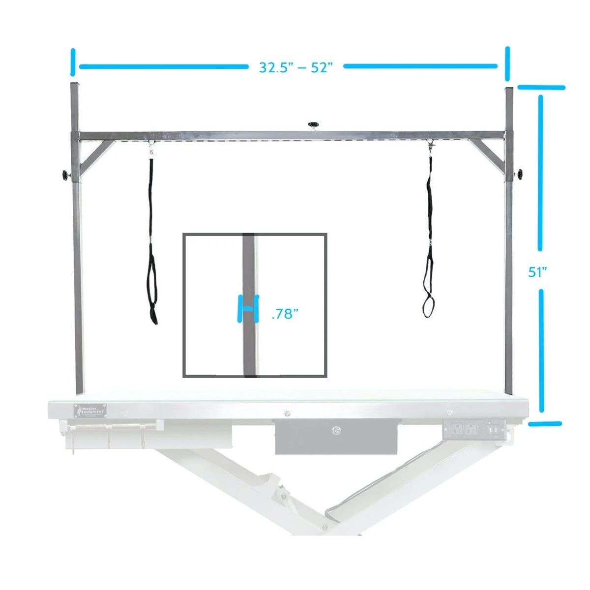 Master Equipment Radiance II LED Electric Grooming Table 5 Master Equipment Radiance II LED Electric Grooming Table - Image 3