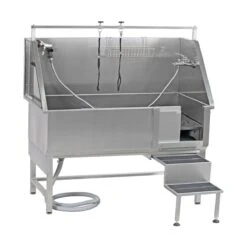 Master Equipment Pro Deluxe II Stainless Steel Tub Left Plumb