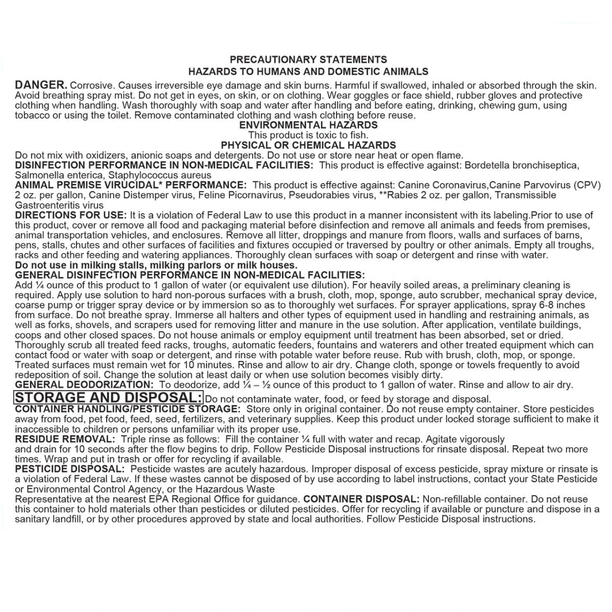 Top Performance The Original 256 Disinfectant, Detergent, & Deodorant 11 Top Performance The Original 256 Disinfectant, Detergent, & Deodorant - Image 9