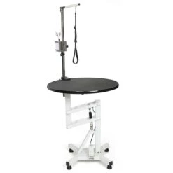 Master Equipment Easy-Lift Round Rotating Top Pneumatic Table -Frankroweandson Shop tp6290 95 004 1