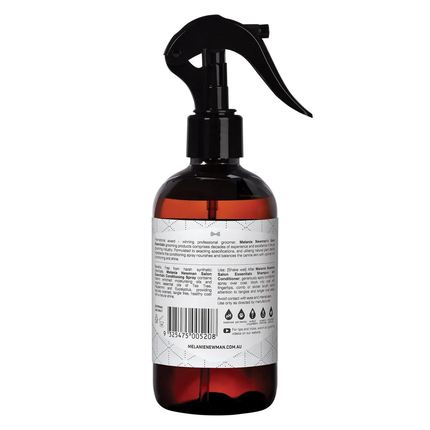 Melanie Newman Essentials Everyday Conditioning Spray 8.8 Oz 4 Melanie Newman Essentials Everyday Conditioning Spray 8.8 Oz - Image 2