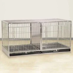 ProSelect Modular Cage W/Plastic Tray Stainless Steel 10 ProSelect Modular Cage W/Plastic Tray Stainless Steel -Frankroweandson Shop zw5500 87 0
