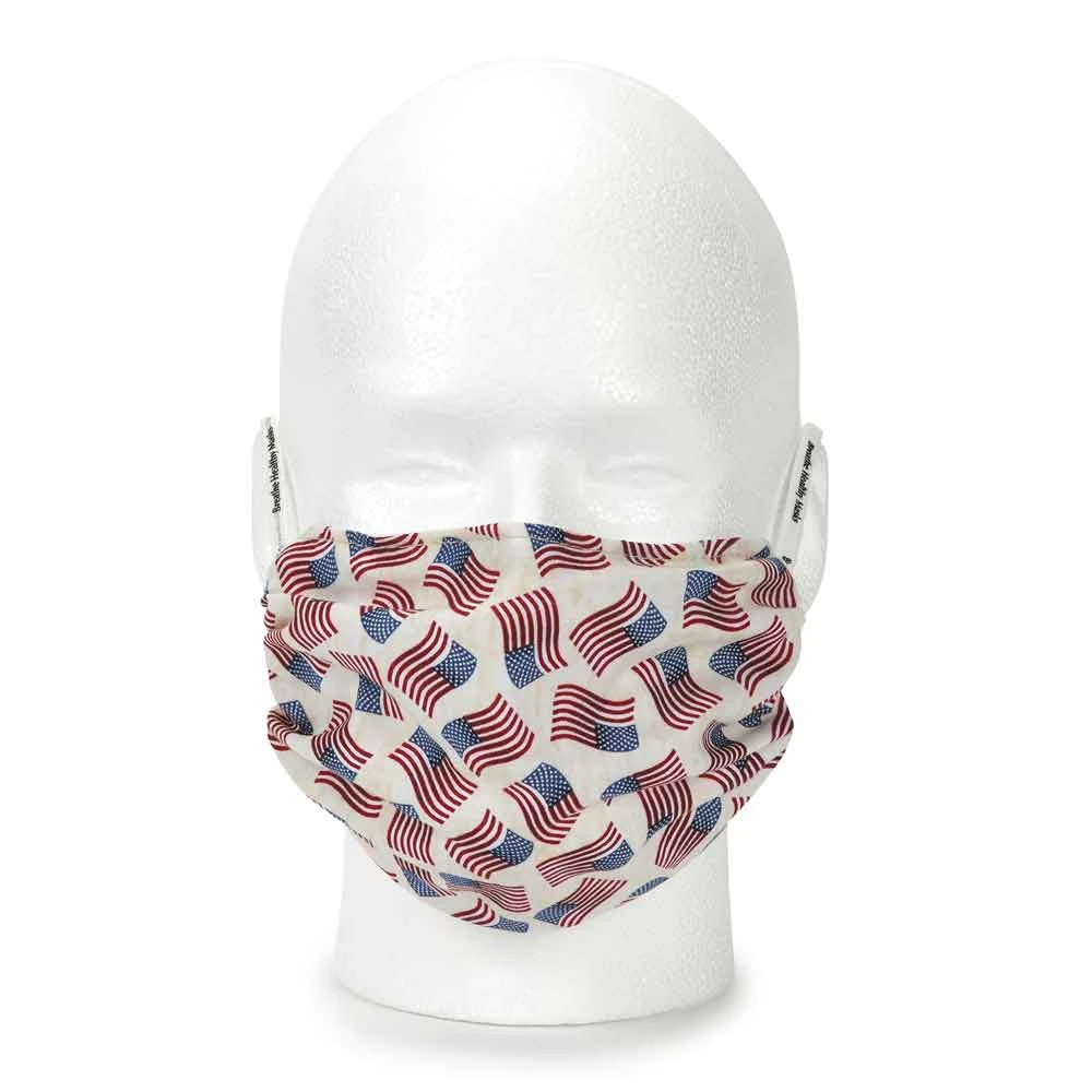 Breathe Healthy American Flags Masks 3 Breathe Healthy American Flags Masks
